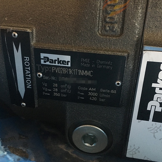 派克柱塞泵PV028R1K1T1NMMC