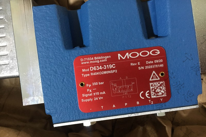 穆格直動閥(DDV))D634-319C R40KO2M0NSP2